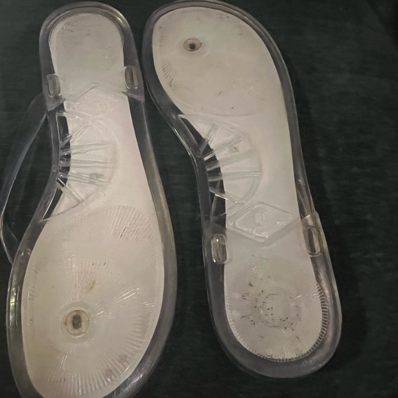 Vineyard Vines Women’s 10 Plaid Jelly Flip Flops - Picture 5 of 6